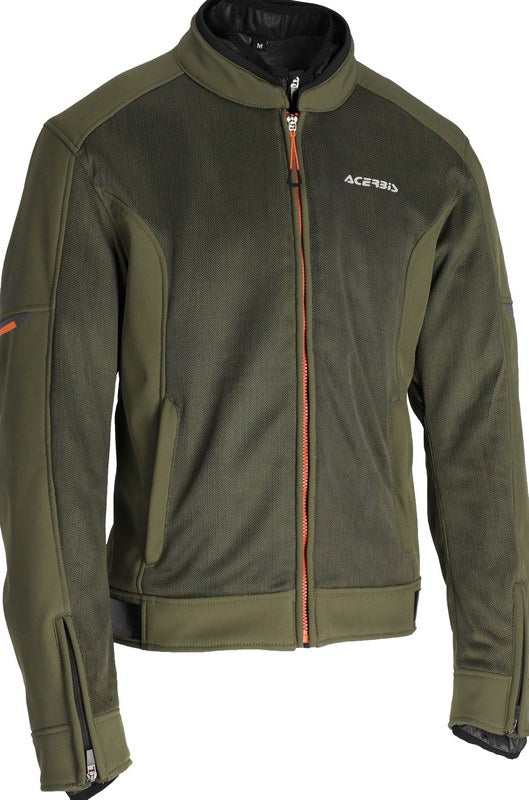CE GORDON JACKET, GREEN/ORANGE