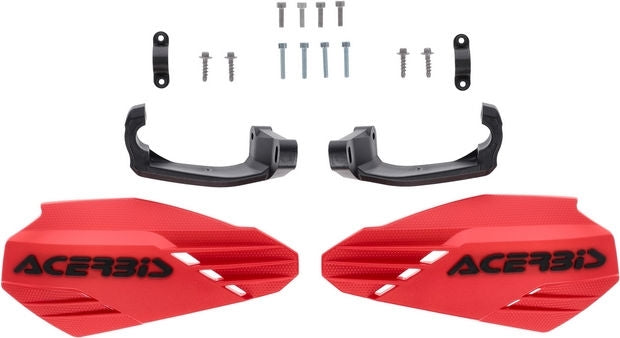 LINEAR HANDGUARDS, RED/BLACK