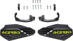 LINEAR HANDGUARDS, BLACK/FLUO YELLOW