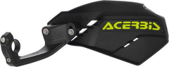 LINEAR HANDGUARDS, BLACK/FLUO YELLOW
