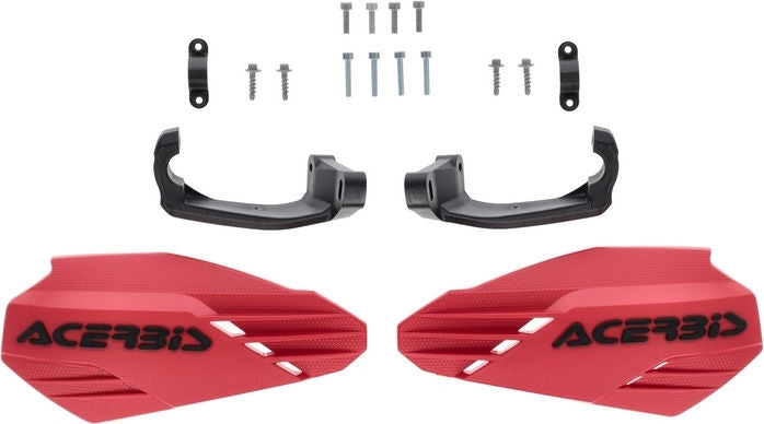 LINEAR HANDGUARDS, RED/BLACK