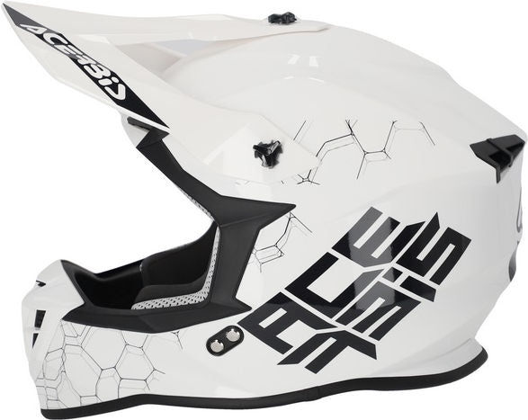 LINEAR 22-06 SOLID COLOR HELMET, WHITE