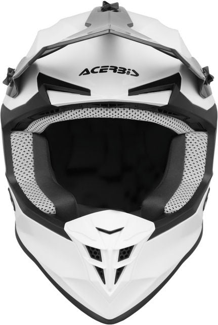 LINEAR 22-06 SOLID COLOR HELMET, WHITE 2
