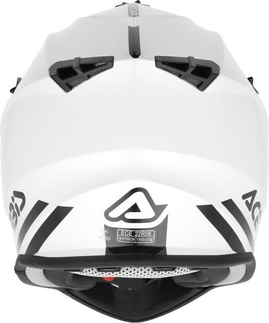LINEAR 22-06 SOLID COLOR HELMET, WHITE 2