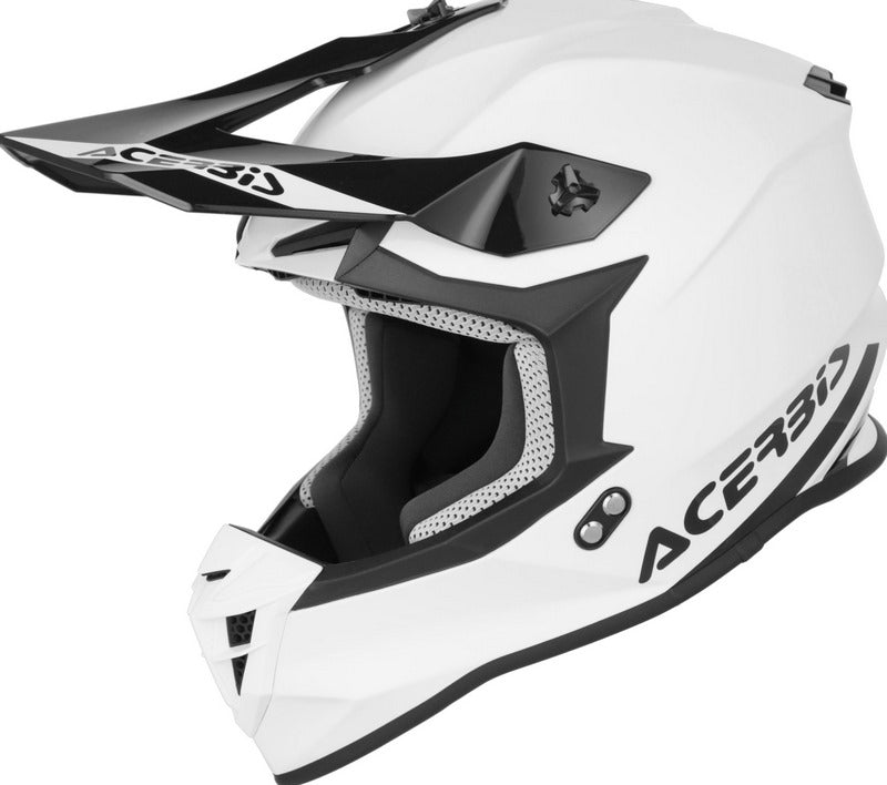 LINEAR 22-06 SOLID COLOR HELMET, WHITE 2