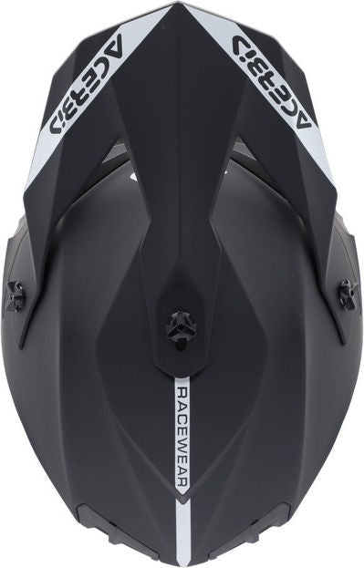 LINEAR 22-06 SOLID COLOR HELMET, BLACK 3