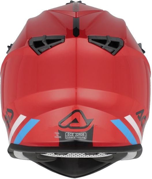 LINEAR 22-06 SOLID COLOR HELMET, RED