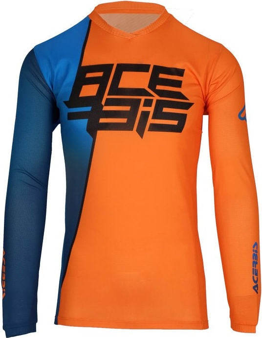 JERSEY MX J-TRACK SEVEN, ORANGE/BLUE