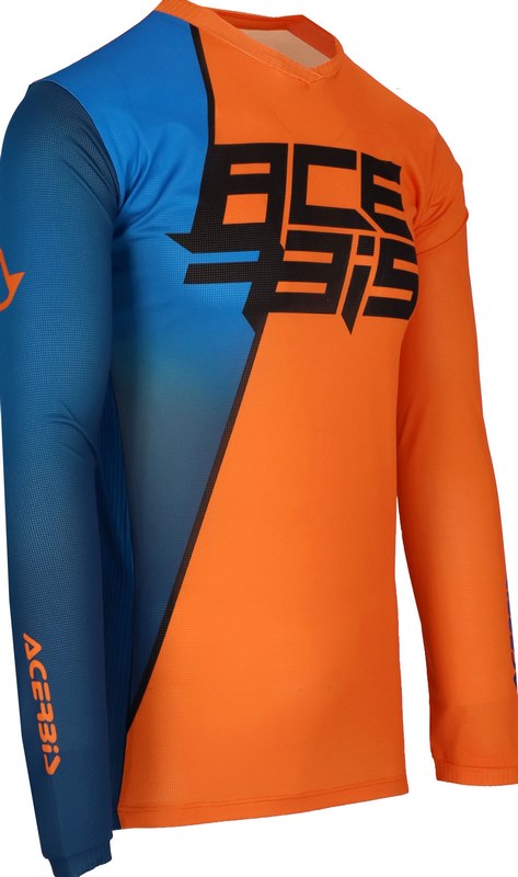 JERSEY MX J-TRACK SEVEN, ORANGE/BLUE