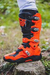 WHOOPS BOOTS, ORANGE/BLACK