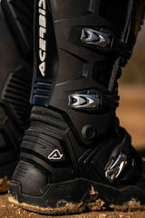 WHOOPS BOOTS, BLACK/WHITE