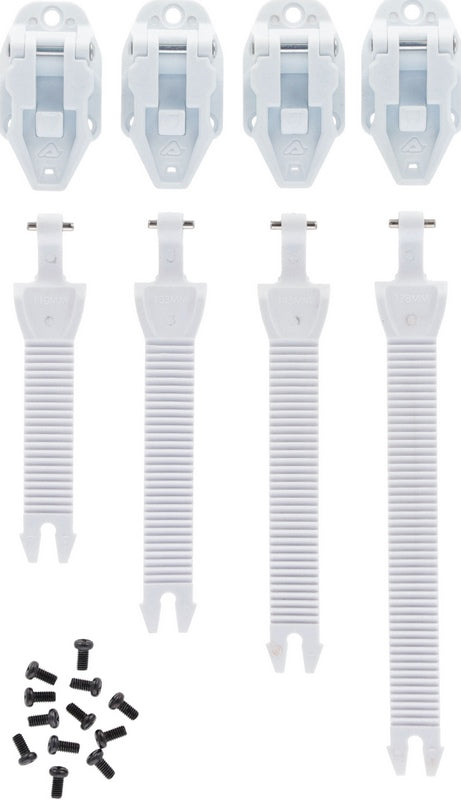 SET STRAPS BOOTS ARTIGLIO, WHITE