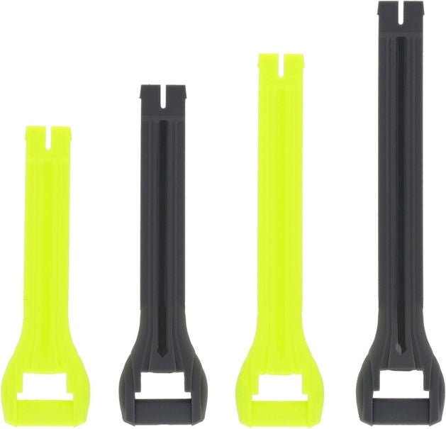 SET STRAPS BOOTS WHOOPS, GREY/YELLOW