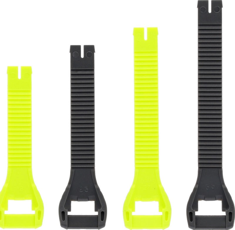 SET STRAPS BOOTS WHOOPS, GREY/YELLOW