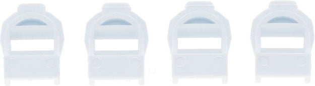 RECEIVERS BOOTS WHOOPS, WHITE