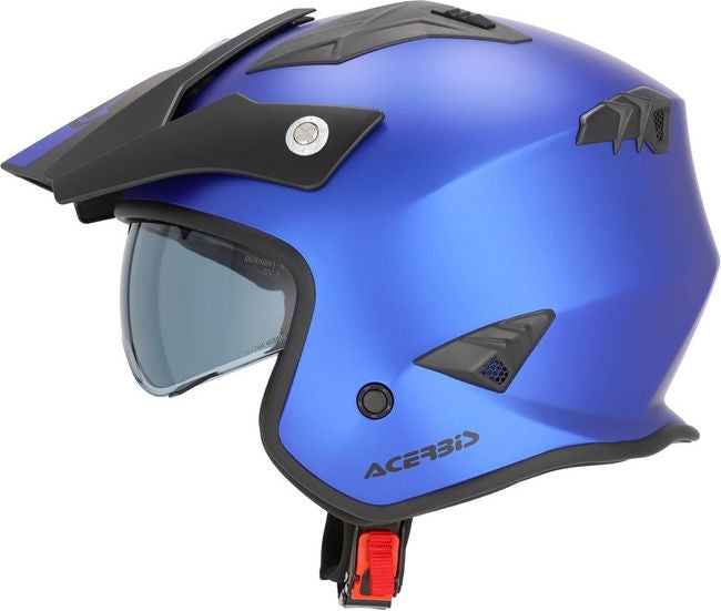 JET ARIA METALLIC HELMET, BLUE