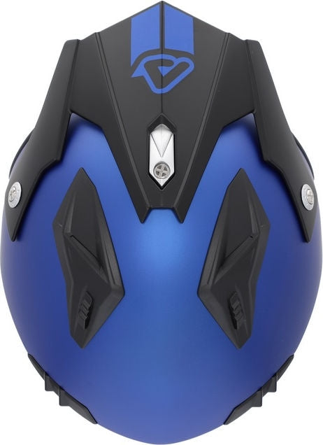 JET ARIA METALLIC HELMET, BLUE