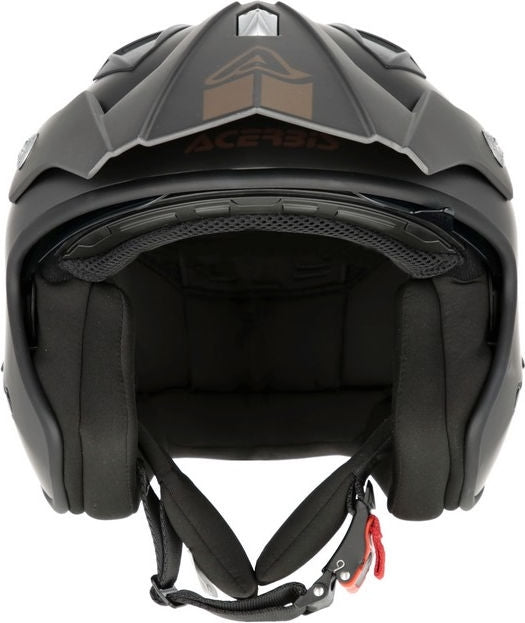 JET ARIA METALLIC HELMET, DARK GREY