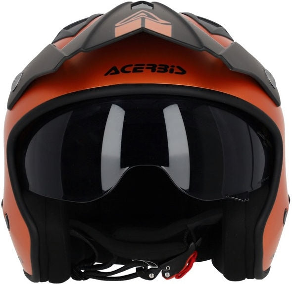 JET ARIA METALLIC HELMET, ORANGE/ORANGE