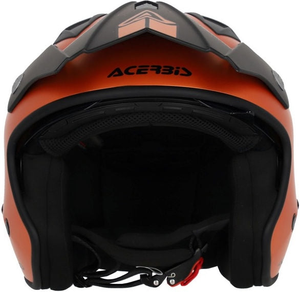JET ARIA METALLIC HELMET, ORANGE/ORANGE