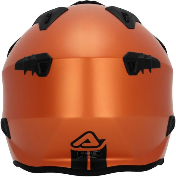 JET ARIA METALLIC HELMET, ORANGE/ORANGE