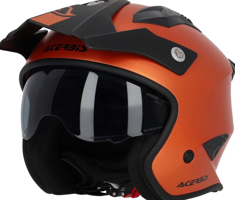 JET ARIA METALLIC HELMET, ORANGE/ORANGE