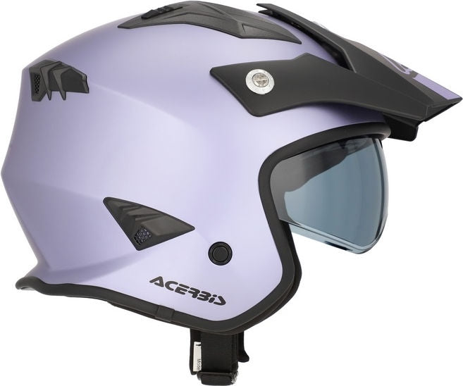 JET ARIA METALLIC HELMET, PURPLE