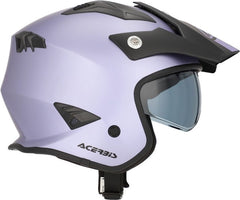 JET ARIA METALLIC HELMET, PURPLE