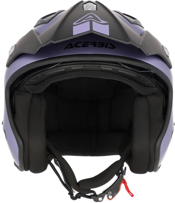 JET ARIA METALLIC HELMET, PURPLE