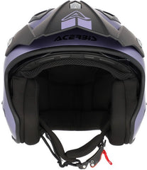 JET ARIA METALLIC HELMET, PURPLE