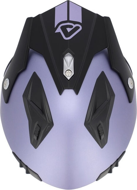 JET ARIA METALLIC HELMET, PURPLE