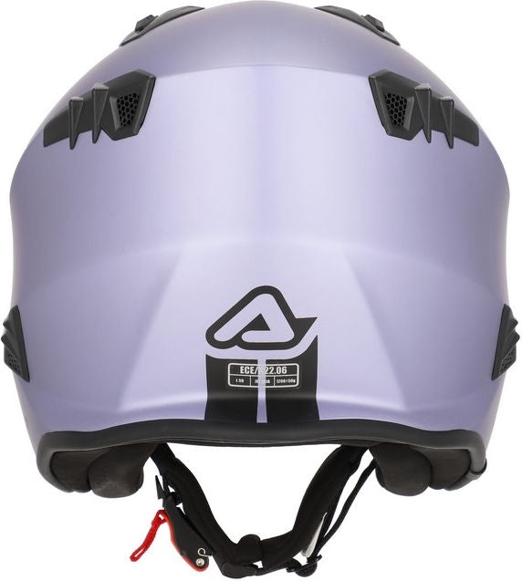 JET ARIA METALLIC HELMET, PURPLE