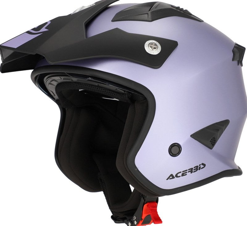 JET ARIA METALLIC HELMET, PURPLE