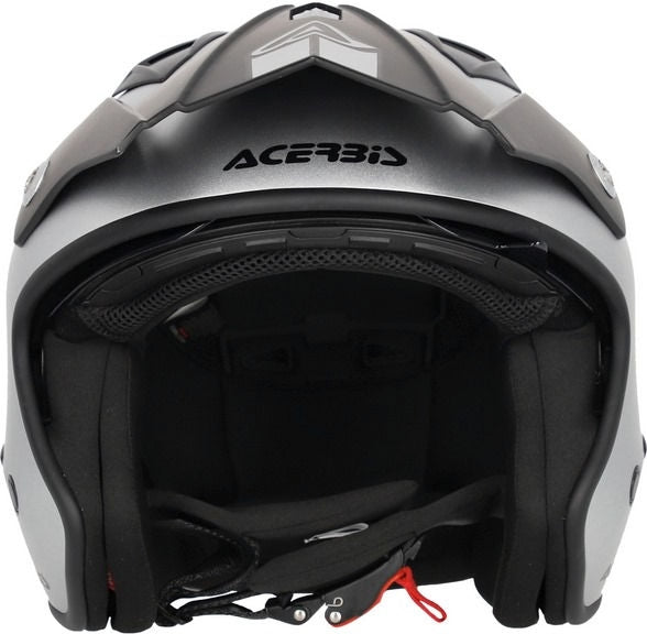 JET ARIA METALLIC HELMET, SILVER
