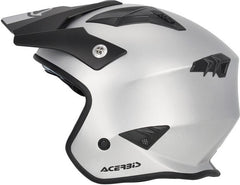 JET ARIA METALLIC HELMET, SILVER