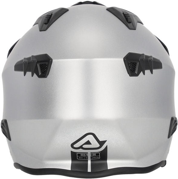 JET ARIA METALLIC HELMET, SILVER