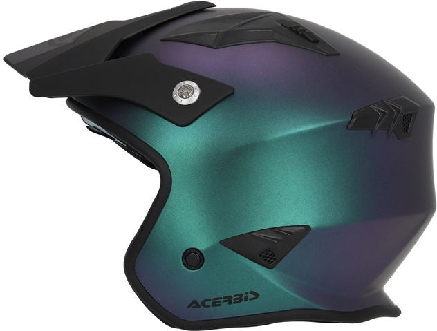 JET ARIA METALLIC HELMET, CHAMELEON