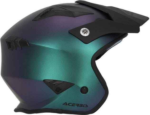 JET ARIA METALLIC HELMET, CHAMELEON