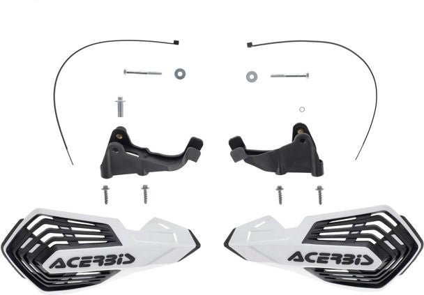 K-FUTURE B HANDGUARDS, WHITE/BLACK