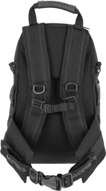 BACKPACK SHADOW LOGO 38 LT, BLACK/YELLOW