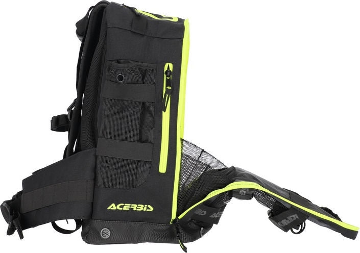 BACKPACK SHADOW LOGO 38 LT, BLACK/YELLOW