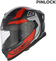 X-WAY GRAPHIC HELMET, ORANGE/GREY
