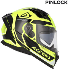 X-WAY GRAPHIC HELMET, FLUORESCENT YELLOW/BLACK