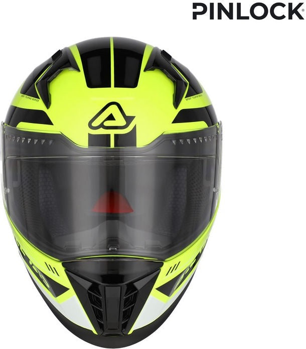 X-WAY GRAPHIC HELMET, FLUORESCENT YELLOW/BLACK