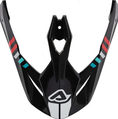VISOR RIDER JUNIOR, BLACK/RED
