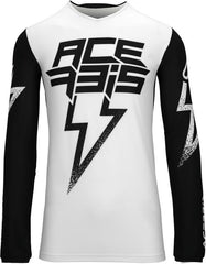 JERSEY X-FLEX BLIZZARD, WHITE/BLACK