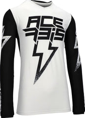 JERSEY X-FLEX BLIZZARD, WHITE/BLACK