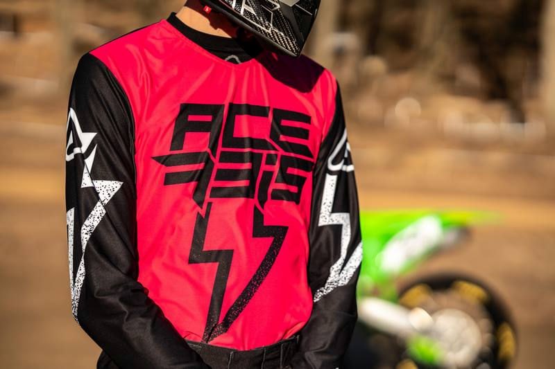 JERSEY X-FLEX BLIZZARD, BLACK/PINK