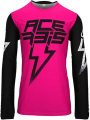 JERSEY X-FLEX BLIZZARD, BLACK/PINK