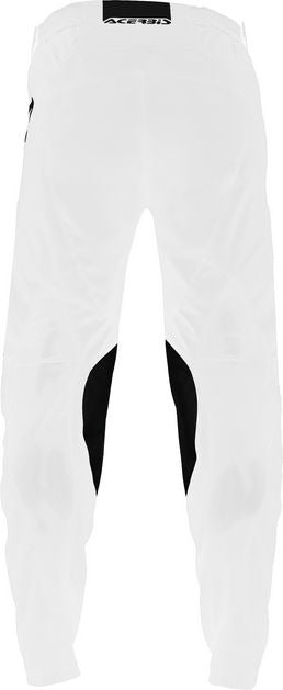 PANTS MX TRACK INC, WHITE/BLACK